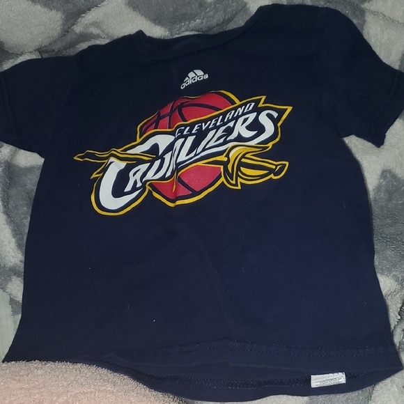 adidas Other - ❤️🔥10/$10❤️🔥 Kids Adidas Cleveland Cavaliers Blue T-shirt Size 4t